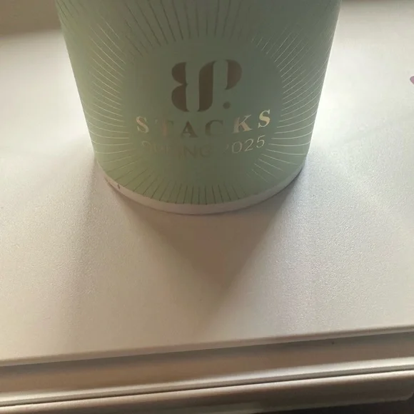 Bomb party spring 2025 stacks Elegant Pink and Silver Bracelet Set - Picture 3 of 3